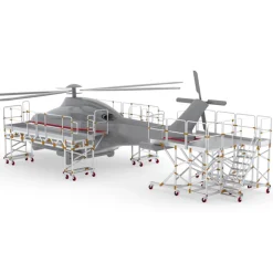 Arbetsplattform Helikopter