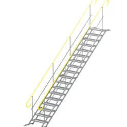 Bodtrappa 100cm 18 steg komplett 2 räcken
