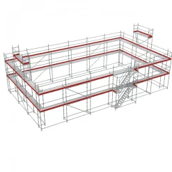 Byggställning modul ALU 354m2