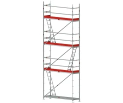 Byggställning modul stål 3x8 m
