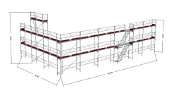 Byggställning RAM ALU 182m²