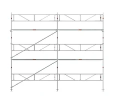 Byggställning RAM ALU 6x6 m