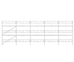 Byggställning RAM ALU 15x6 m