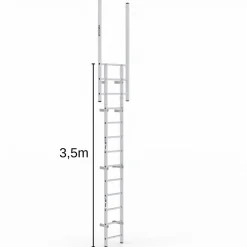 Fasadstege 3,5m