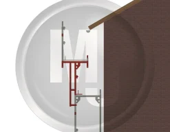 Förskjutningsram 0.73 m