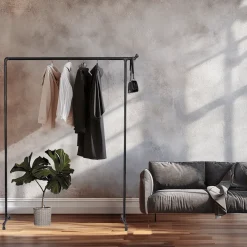 Klädställning med krok 150x160