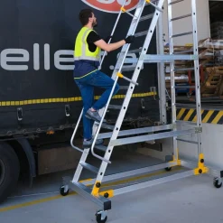 Mobil arbetsplattform enkel 2m