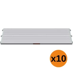 Plattform Aluminium 2,57m 10-pack