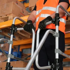 Plattformstrappa 1m Automatisk Låsning