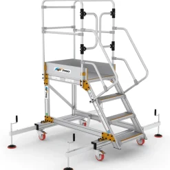 Plattformstrappa med stabilisator