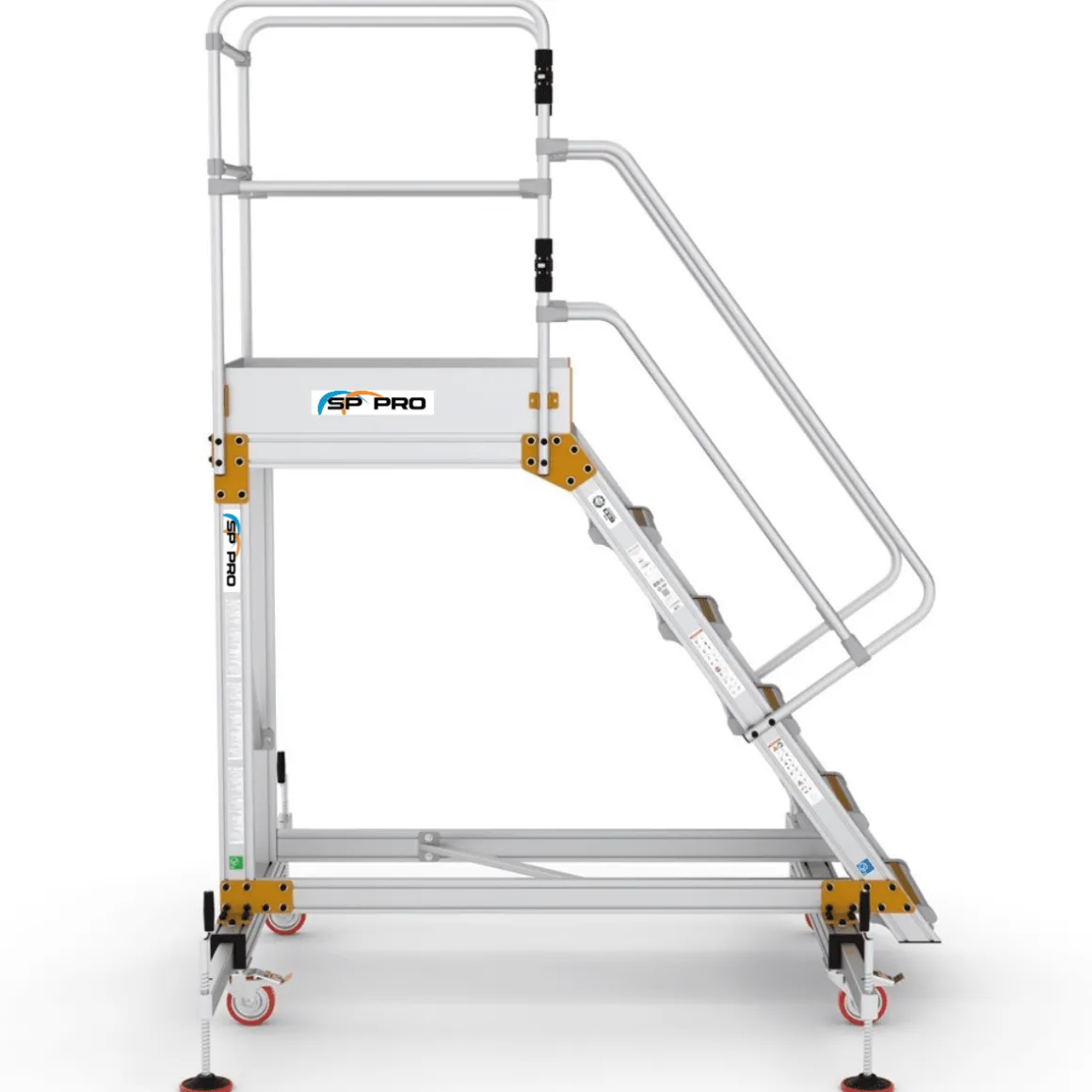 Plattformstrappa med stabilisator