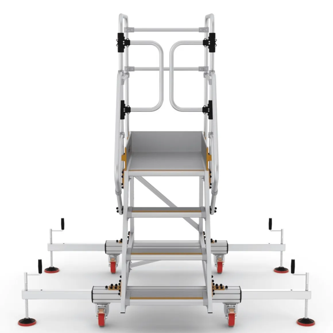 Plattformstrappa med stabilisator