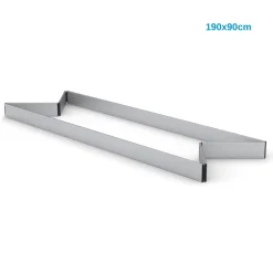 Sparklist Aluminium 190x90cm