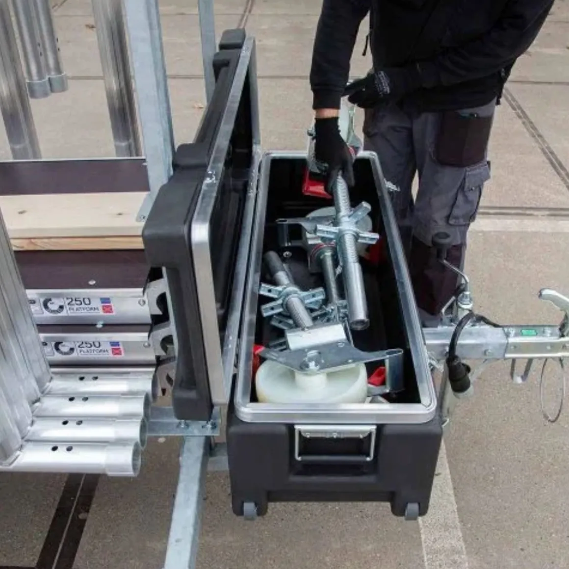 Ställningstrailer 750 kg