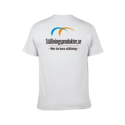 T-shirt Vit Ställningsprodukter