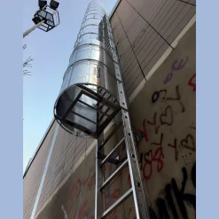 Underhållsplattform silo