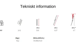 Utskjutsstege 6,1m 2-delad