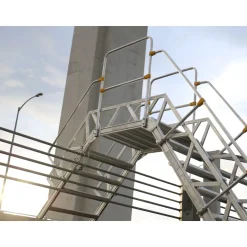 Övergångsplattform i aluminium