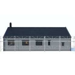 Villapaket ramställning STÅL 60m²